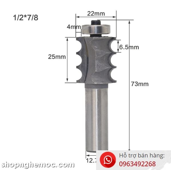 Mũi phay chỉ router CNC41