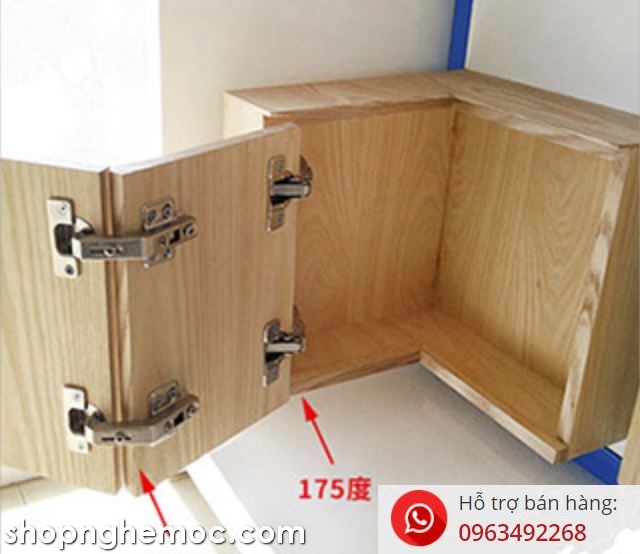 TD55- Bản lề 175/135 độ