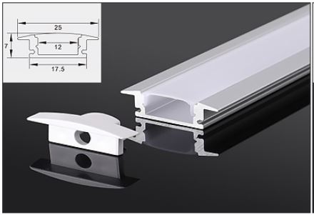 LED01- Nhôm âm 25x7