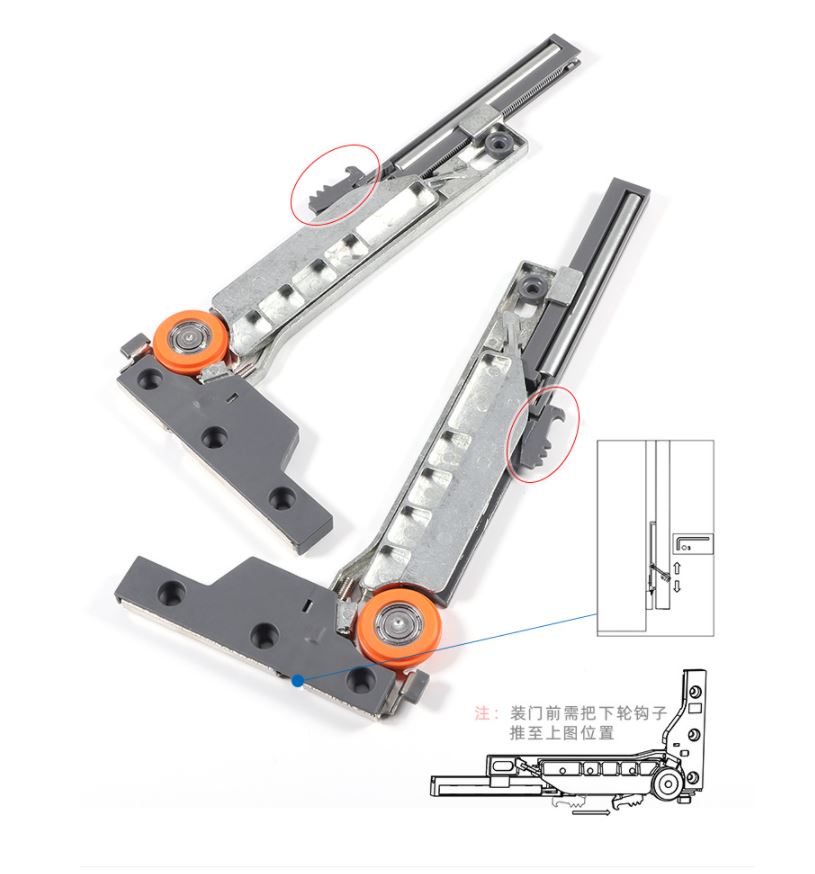 TM58- ray lùa cửa TV