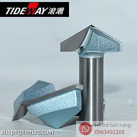 Mũi V120 tideway loại vỉ - CNC10